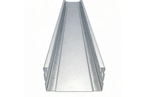 Stainless Steel/Aluminum Solid Through Reinforced Rib Cable Management Tray Powder Coated Surface For Industrial Applications