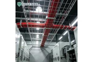Cost Effective Wire Mesh Cable Tray Light Weight Open Grid Cable Tray Station Communication Cable Laying Works Cable Trays