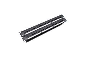 High Quality 2 U 48 Port Patch Panel Ethernet Cat 6 Patch Panel 48 Port