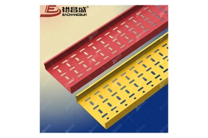 New Product 80mm OEM Customized Outdoor Powder Coated Perforated 2 Meter Cable Tray for Wiring