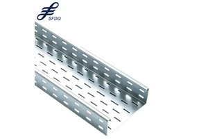 Hot-dip Galvanized Steel Cable Tray and Power Perforated Cable Tray Supporting System Perforated Cable Tray