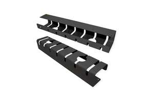 High Quality Logo Customized Space Saving Steel Perforated Expandable Under Desk Cable Management Tray
