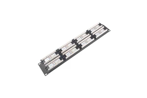 19" 2U 48 Ports UTP Type Cat6 Patch Panel