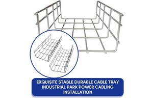 Transparent Visible Wire Mesh Cable Tray Easy Inspection and Later Cable Maintenance Fully Personalized Design
