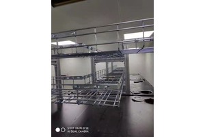 Multi-layer Stackable Industrial Wire Mesh Cable Tray with Carbon Steel/Stainless Steel for High-Density Fiber Optic Cabling