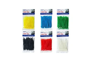 Various Sizes Nylon66 Self-Locking Cable Ties CE ROHS Certified High Tensile Strength 22KGS/50LBS Eco-Friendly Big Factory China