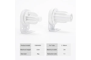 Modern Plastic Roller Blind Mount Brackets Window Shade Repair Kit Electric Blinds Accessories Replacement Brackets for 38mm 2m
