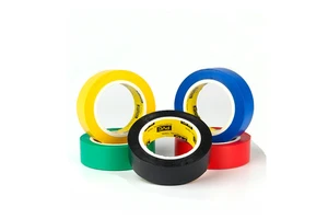 Professional 20m Flame Retardant PVC Electrical Tape - Heavy Duty Insulation For High Voltage, Industrial Adhesive