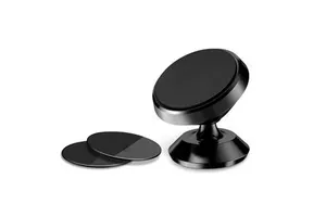 Universal Stable Mobile Mount Magnetic 360-degree Rotating Adjustable Height Adhesive Pad Car Phone Holder Compatible All