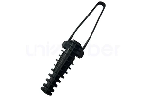 Ftth Fttx Tension Dead End Clamp Overhead Pole Optical Fiber Cable Accessories Adss Anchor Clamps Cable Fixing Standard