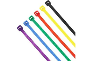 JGSL Self-Locking Nylon Cable Ties Heavy-Duty PA66 10*400 MM Industrial Use Eco-Friendly Black Plastic Zip Tie With 2.5mm Width