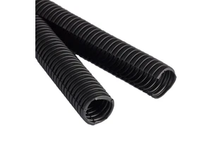 PP PA Nylon Flame Retardant UV Resistant Flexible Electrical Cable Conduit Corrugated Split Wire Loom