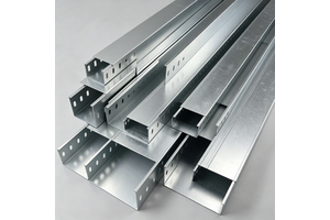 Customizable Galvanized Cable Tray Bracket, Construction Industrial Cable Organizer for Cable Protection & Wiring Management