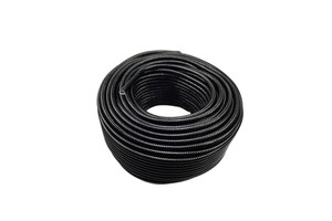 Metal Corrugated Square Lock Wire Conduit Cable Flame Resistant Grey Electrical Flexible PVC Coated Steel Conduit 3/8"-6"