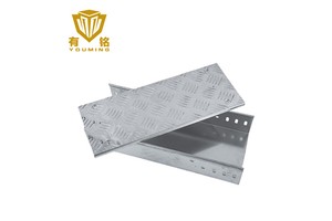 Professional 316 Stainless Steel Slip-Resistant Channel Powder Coated Cable Tray for Automated Production Lines