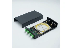 GPZ/WLA FTTH 4 cores, 8 cores wall mounted metal fiber optic patch panel fiber