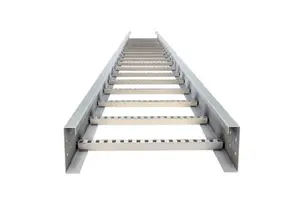 High-Rise Fire-Resistant Stainless Steel Ladder Tray Cable Tray for High-Level Building Structures