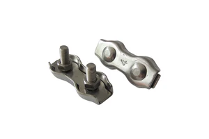 Wire rope cable clip clamp High Quality Stainless Steel Duplex Wire Rope Clip