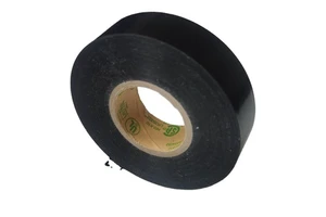 UL Jumbo Long Roll Heat-Resistant PVC Insulating Cinta Aislante Electrica Taiwan Black Shiny Electrical Insulation Tape Factory