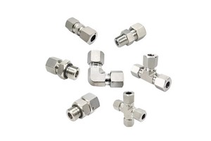 Stainless Steel 316 304 Compression Double Ferrule Tube Fitting Union Tee Straight Elbow Premium Quality Pipe Fittings
