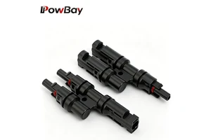 Photovoltaic Panel Connector 4mm² Compatible Solar Wire Connector Solar Cable Connector for Solar Panel Cables