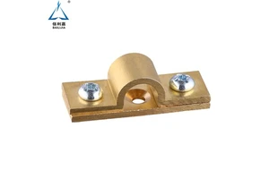 High Conductive Brass Cable Saddle Clips