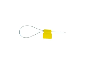 1.8mm Tamper Proof Customized Disposable Wire Cable Seal With Clear Case