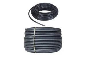 PE Flexible Soft Hose Electric Conduit Tube Black Plastic Wire Cable Protection