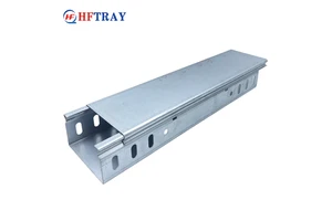 High Strength Industrial Construction Carbon Steel Electrical Galvanized Cable Laying Trunking Tray