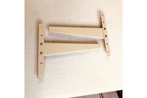 Vietnam Wall Bracket Bolted Assembly 1HP 1.8mm - 2.0mm Powder Coated Standard DIY Wall Bracket Wipe With Dry Cloth