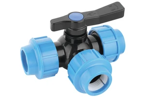 Pn16 Polyethylene Elbow Hdpe Pipe Fittings Tee Valve Fittings Farm Irrigation Hdpe Compression Fittings For Water System