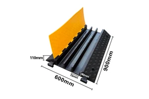 Export-Grade Diagonal Pattern Wide Large Three-Slot Cable Tray (Model: TSH20171)