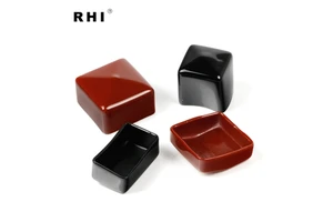 15/8 Inch X 7/8 Inch PVC Square End Cap for Pipe Cable Protective Cover