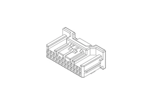 13065S-2-24B 2.0mm Housing cable Wire Harness Connectors