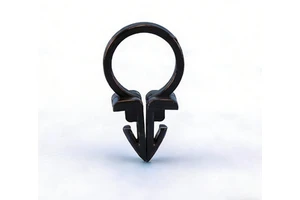 Hot Sale Plastic Fasteners Nylon Material Auto Clips Cable Clamp 11598