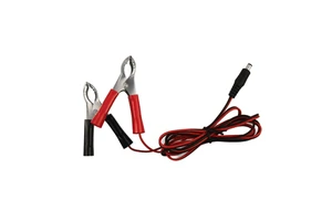 Solar Panel 12V DC Power Cable Copper Clips Quick Disconnect Alligator Clips 3ft Length Eco-Friendly Insulation