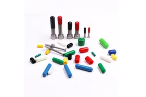 Plastic End Caps Soft Pvc Vinyl Pipe Insulation Cover Waterproof Screw Covers Dust Electric Wire End Caps