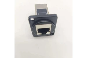 BYXGD CAT6 8p8c RJ45 Coupler Female Wi-Fi Network Cable Extender Connector with 3-Year Warranty M12/RJ45 Model No Power