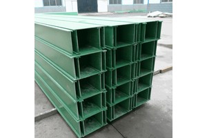 China Factory Fiberglass Cable Tray Laying Fireproof & Durable Fiberglass Cable Tray for Outdoor Industry Use
