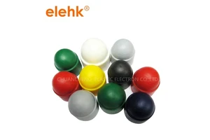 Elehk M5 M6 M8 M10 M12 M14 M16 M18 M20 M24 Bolt Covers Screw Caps Plastic Domed Protection Caps Bolt Nut Protective Caps