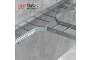 Rack Cable Management Tray Manufacturers in China Hot Dip Galvanizing Cable Tray Puncher End Cap 50mmX3m