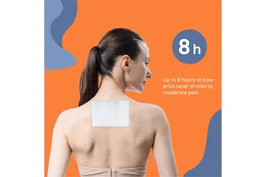 Koolcare CGMP 2025 Customized Up To 8 Hours Pain Relieving Patch Hydrogel Muscle Ache Relieving Plaster Pain Relief Patch
