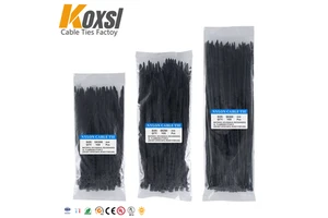 Fixed Lock Cable Ties Disposable Anti Opening for Sealing Purpose