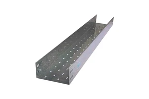 Custom 10m Length 600mm Width Hot-Dip Galvanized Perforated Steel Cable Tray Trunking for Data Center Use