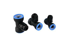 HYDY 100 New Material Manufacturer Irrigation PE Fittings PE100 Hdpe Pipe Fittings