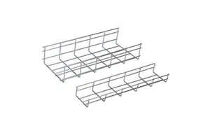 Wire Mesh Cable Tray SS316 SS 304 Stainless Steel Hot-Dipped Galvanized for Data Center Industrial Solar Power System Project