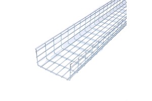 Under Desk Cable Trays Cable Organizer Wire Mesh Cable Tray Galvanized or Stainless Steel Acceptable