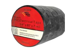 Factory Wholesale Waterproof Electrical Insulating Tape PVC Adhesive Single Sided Pressure Sensitive Rubber Masking Purpose