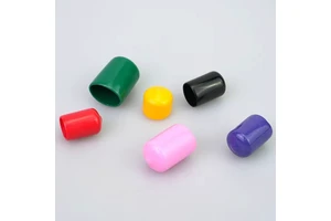 Soft Durable PVC Flexcaps Plastic Protection Caps For Pipe Outer Edge Anti-Scratch Protection
