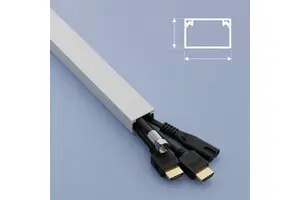 Electrical Cable Trunking Cable Duct PVC Wire Conduit Tidy
